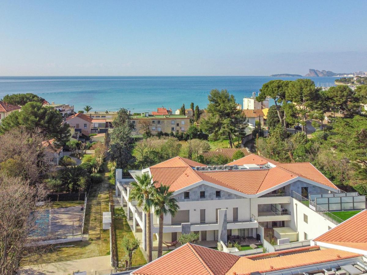 T2 Neuf A4 Rdj-Piscine-Acces Direct Plages Et Centre Village- Saint-Cyr-sur-Mer Exterior foto